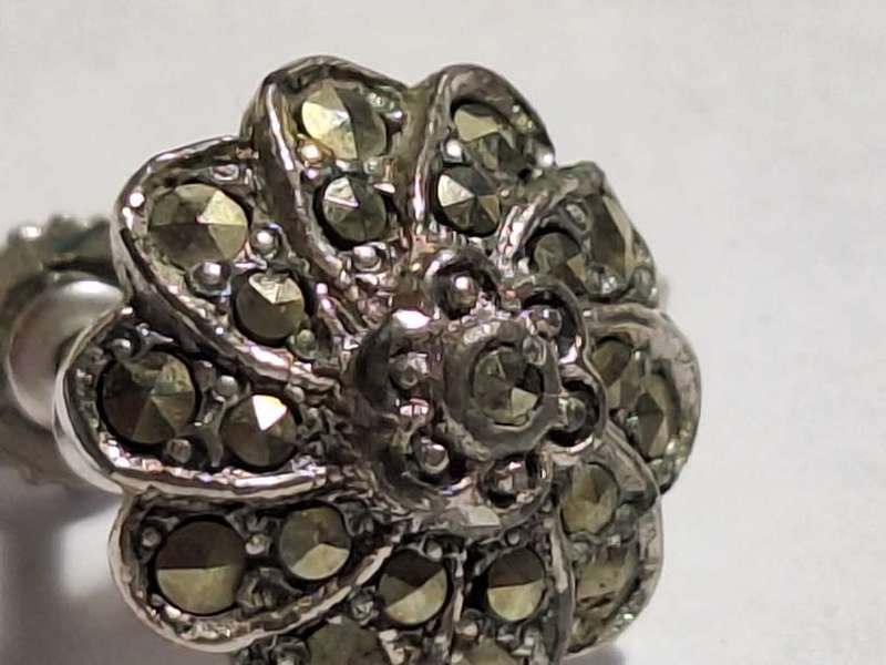 Marcasite earrings