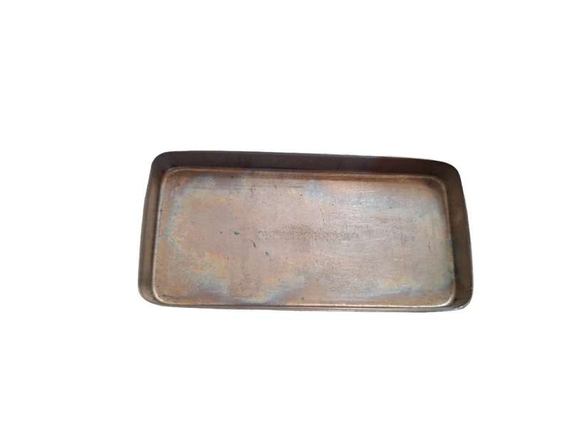 Vintage Original-Record syringe tin, British made
