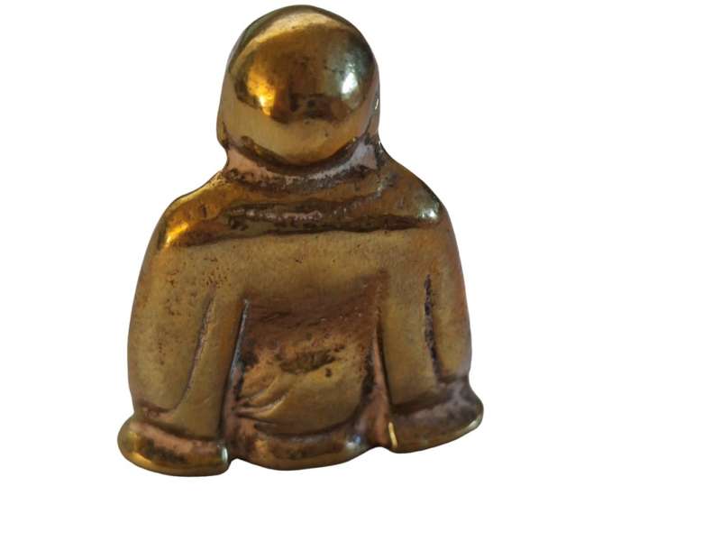 Small brass Budda ornament
