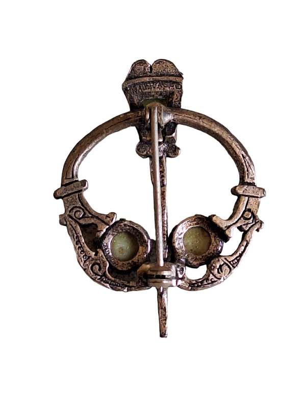 Vintage Celtic dagger brooch