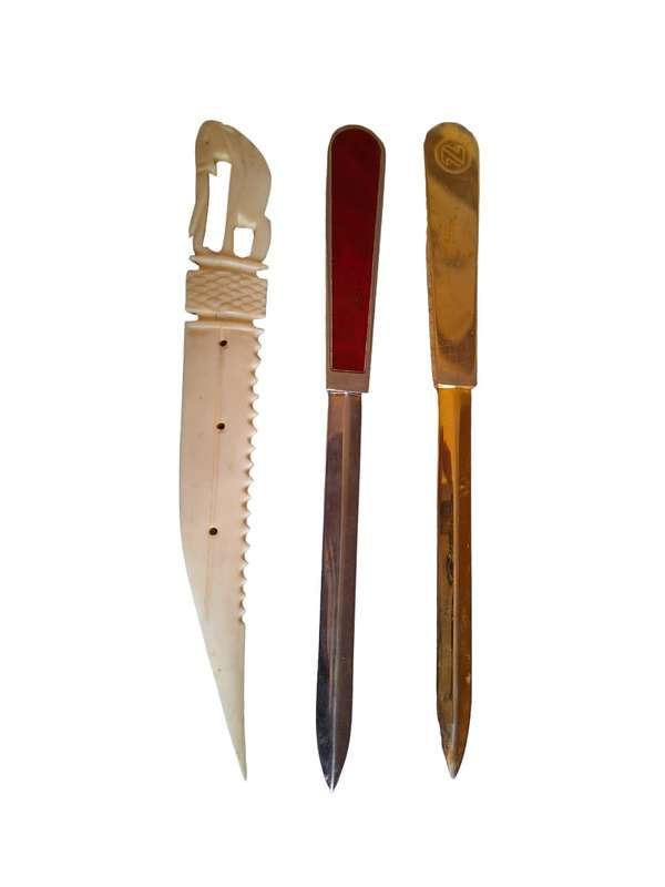 3 x Letter openers