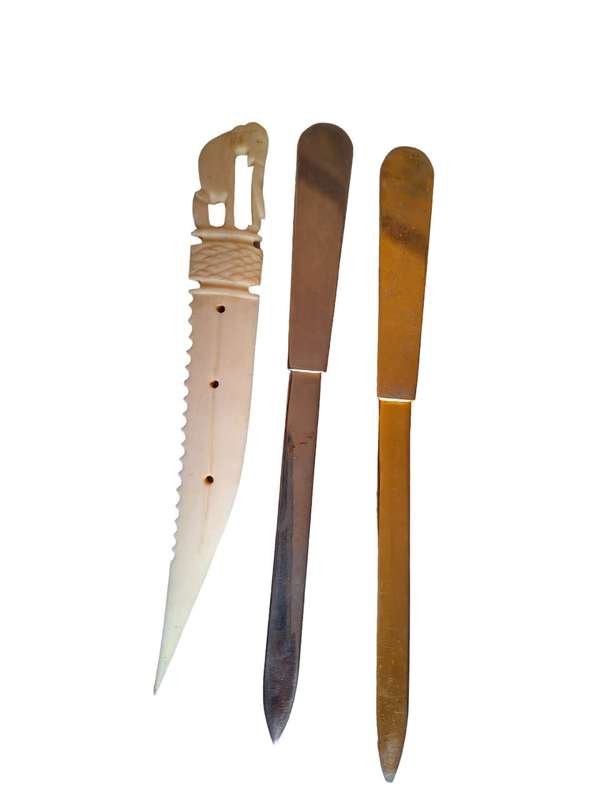 3 x Letter openers