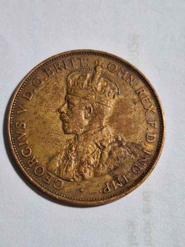 1936 Australian Commonwealth One Penny