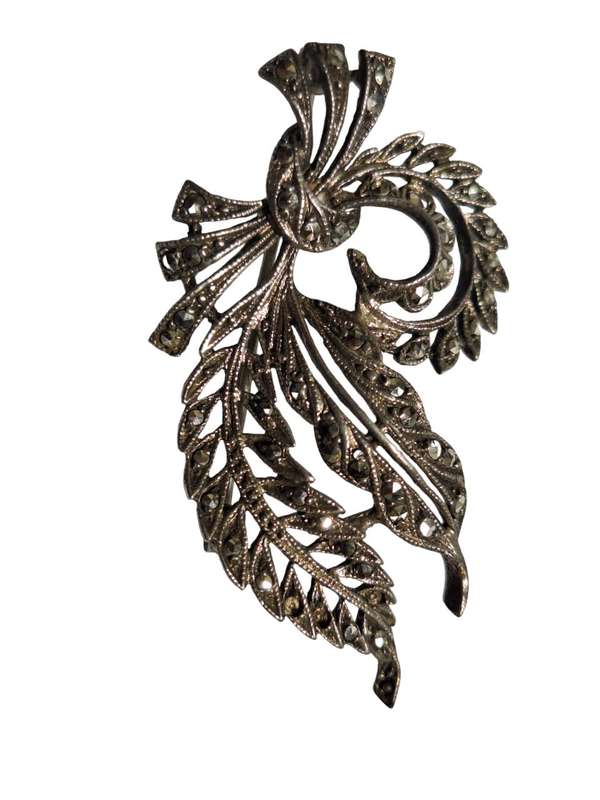Lovely marcasite brooch