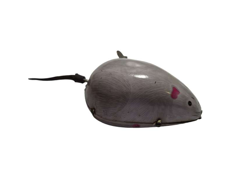 Vintage Tin mouse toy working