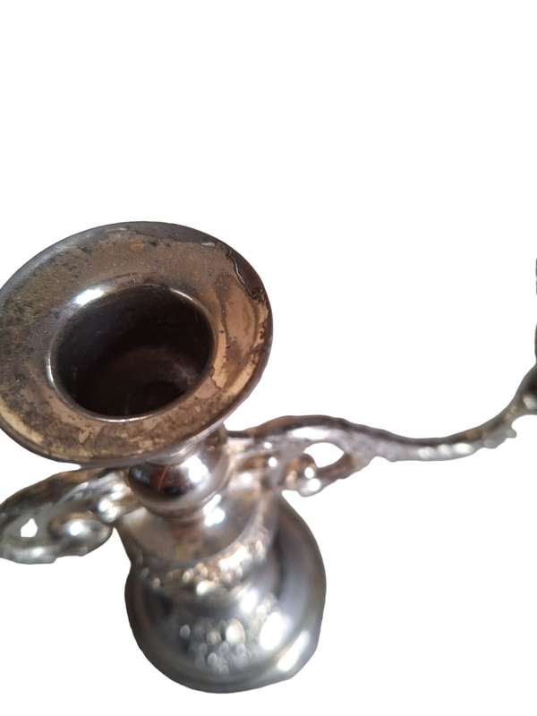 Beautiful silver plated candelabra