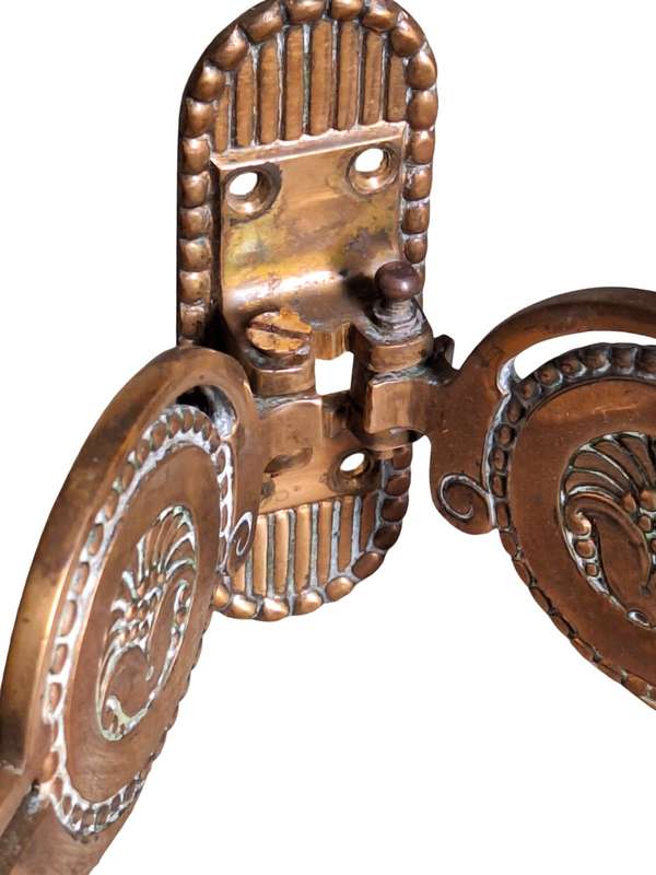 Vintage brass wall sconce