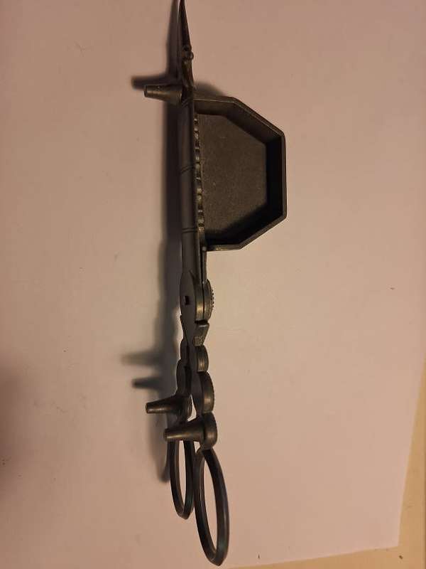 Vintage Pewter??? candle wick trimmer