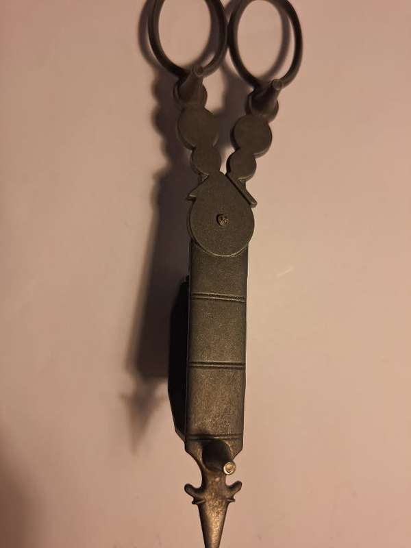 Vintage Pewter??? candle wick trimmer