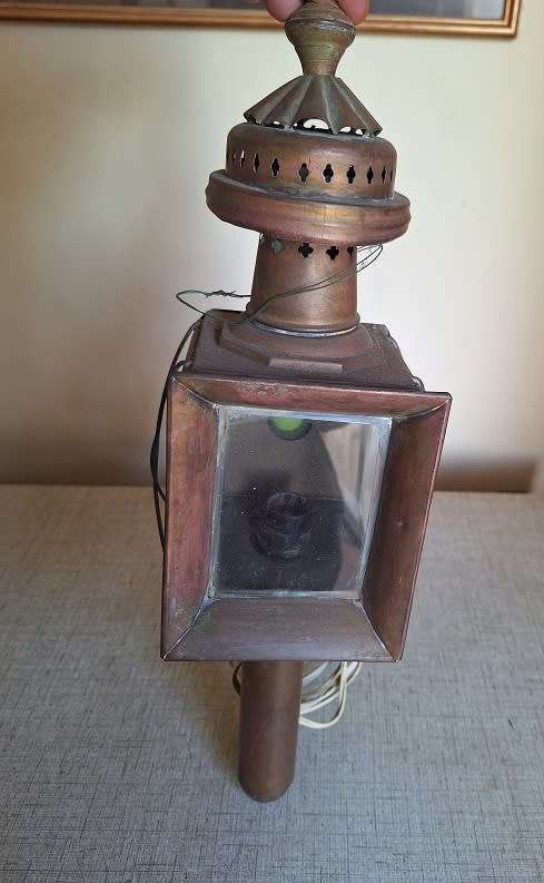 Victorian Horse carriage lamp