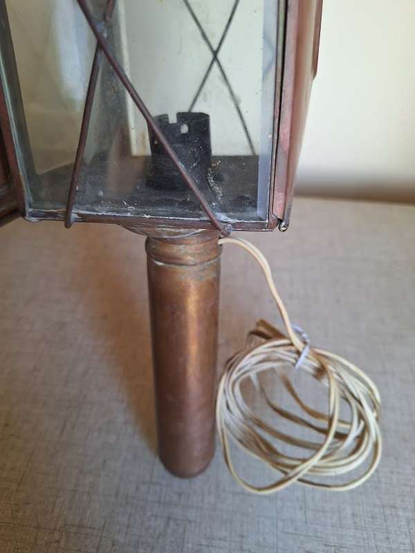 Victorian Horse carriage lamp