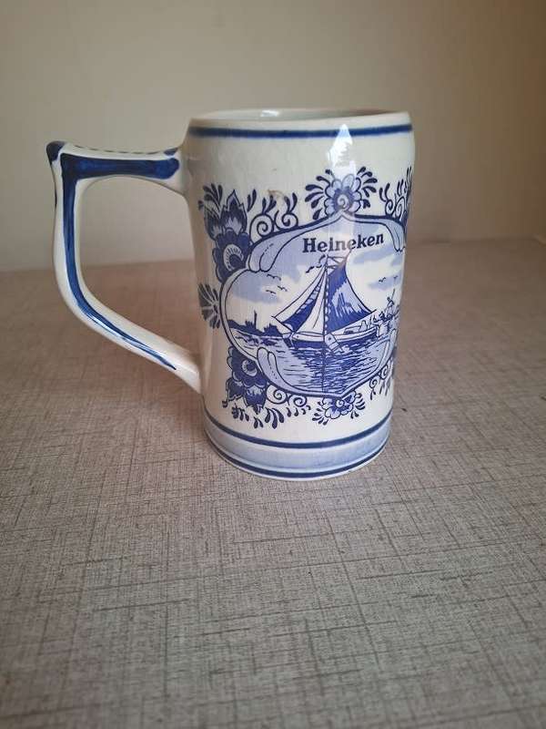 Delft Heineken beer mug