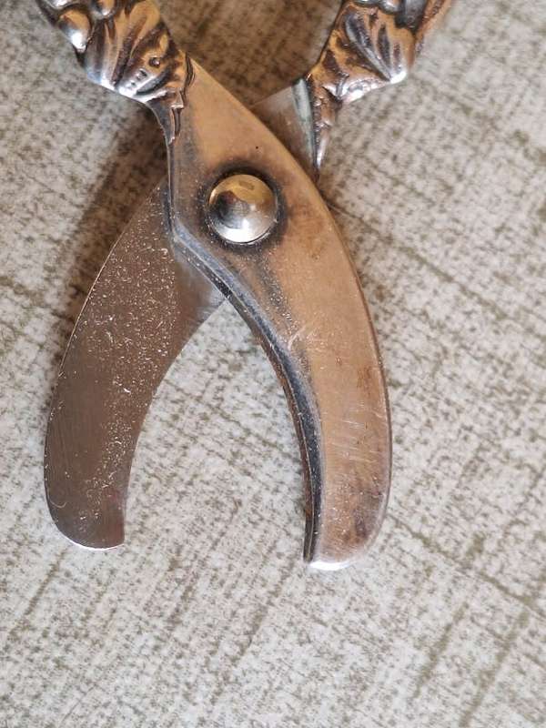 Antique grape scissors marked with 90, can not make out other markings