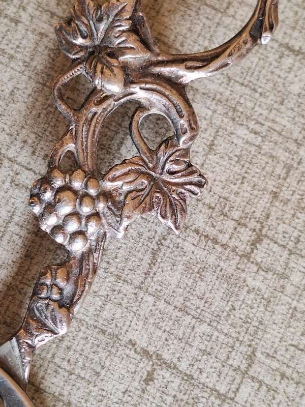 Antique grape scissors marked with 90, can not make out other markings