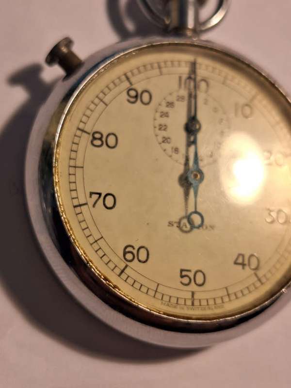 Vintage Stadion Stopwatch working