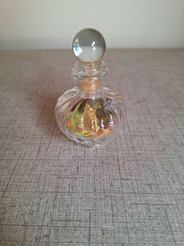 Pretty empty perfume bottle
