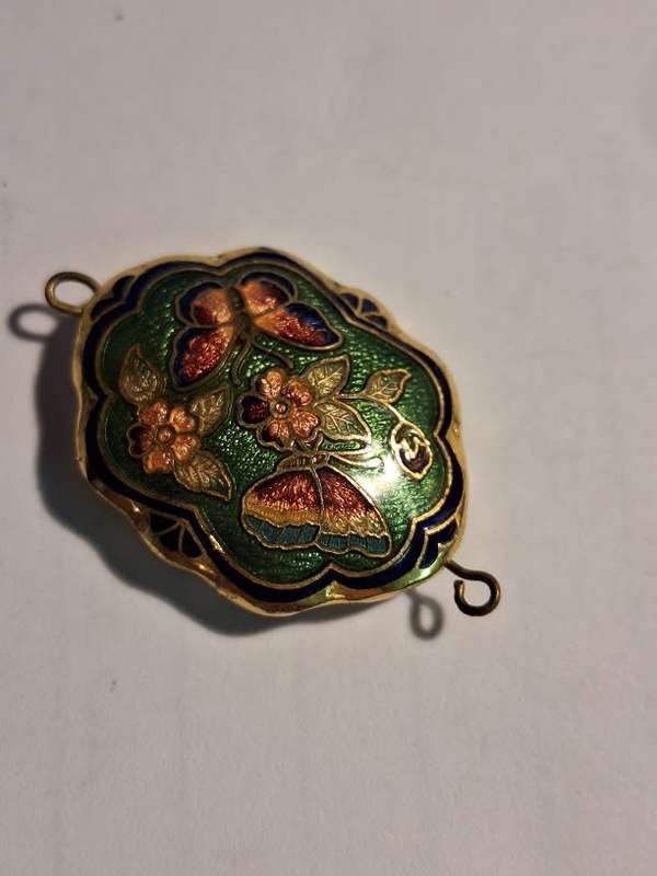 Vintage cloisonne pendant