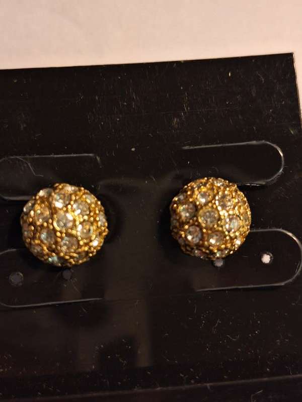 Diamante earrings