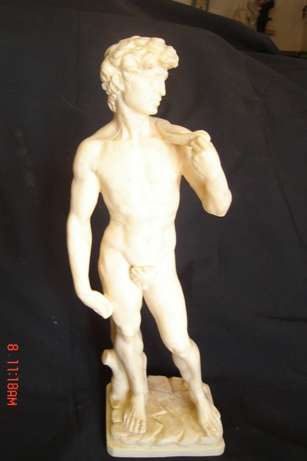 DAVID FIGURE SIGNED A SANTINI