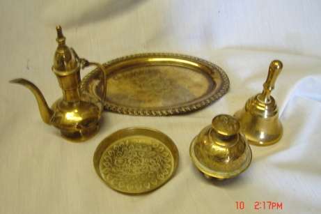 5 LOVELY BRASS ITEMS