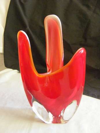FABULOUS MURANO BOWL WITH PULLED EDGES