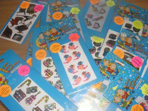 14 STICKER CARDS