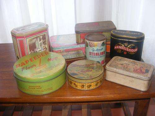 SOME VINTAGE TINS TO ADD TO YOUR COLLECTION