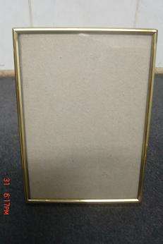 SOLID BRASS PHOTO FRAME