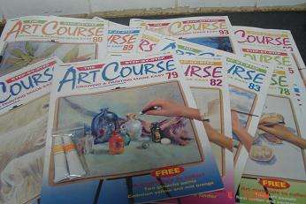 14 BOOKS STEP BY STEP ART COURSE DRAWING AND PAINTING