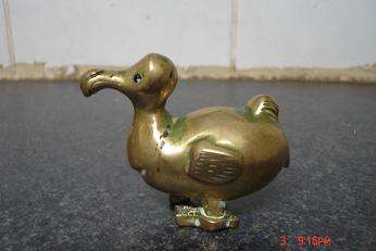 LOVELY BRASS DODO ORNAMENT