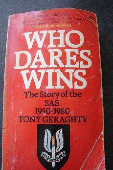 WHO DARES WINS BY TONY GERAGHTY