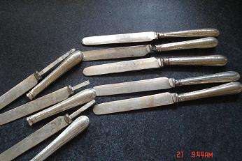HALLMARKED KNIVES FOR RESTORATION