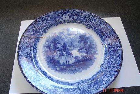 STUNNING ROYAL DOULTON PLATE REPAIRED BUT STILL LOVELY