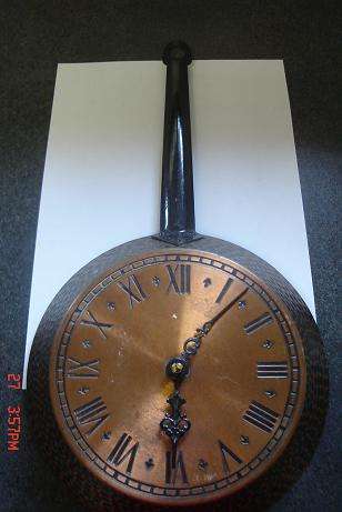 LOVELY COPPER WALL CLOCK