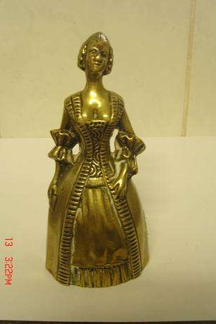 LOVELY LARGE AND HEAVY VICTORIAN LADY BELL