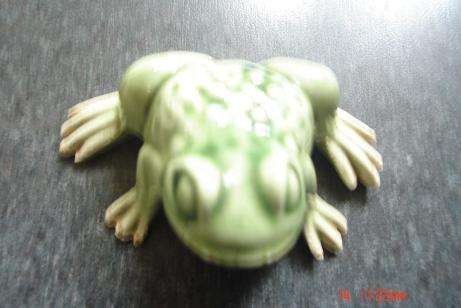 FLAT FROG ORNAMENT