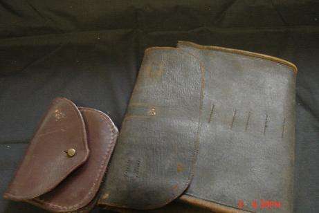 2 LEATHER ITEMS