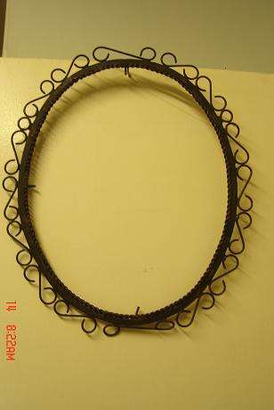 LOVELY WROUGHT IRON FRAME