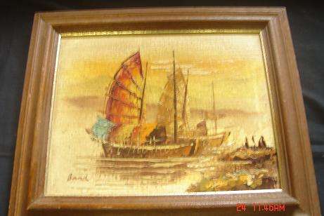 ORIGINAL ??? OIL ?? ON BOARD BY BAND