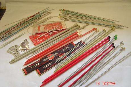 LOTS AND LOTS OF KNITTING NEEDLES