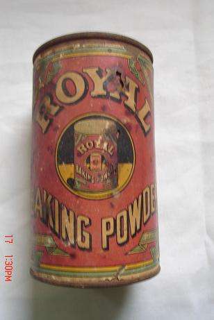 VERY OLD ROYAL BAKING POWDER TIN