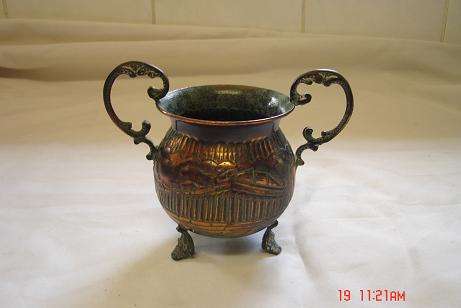 LOVELY FOOTED GREEK BOWL/JAR