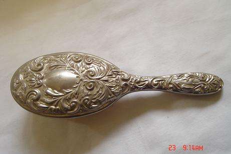LOVELY SILVER PLATED???? BRUSH