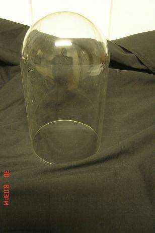 GLASS FOR A DOME CLOCK