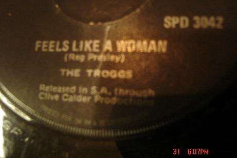 THE TROGGS SEVEN SINGLE NO COVER