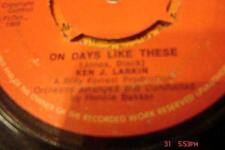 KEN J LARKIN SEVEN SINGLE NO COVER
