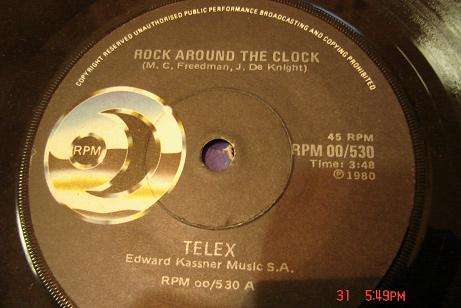 TELEX SEVEN SINGLE NO COVER
