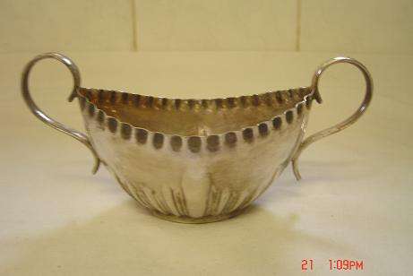 DOUBLE HANDLED EPNS BOWL