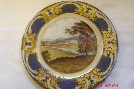 LOVELY TIN WALL PLATE