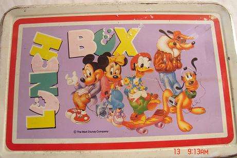 WALT DISNEY LUNCH BOX TIN